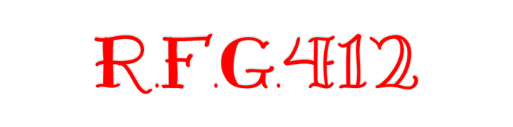 Create your Neon Sign R.F.G.412