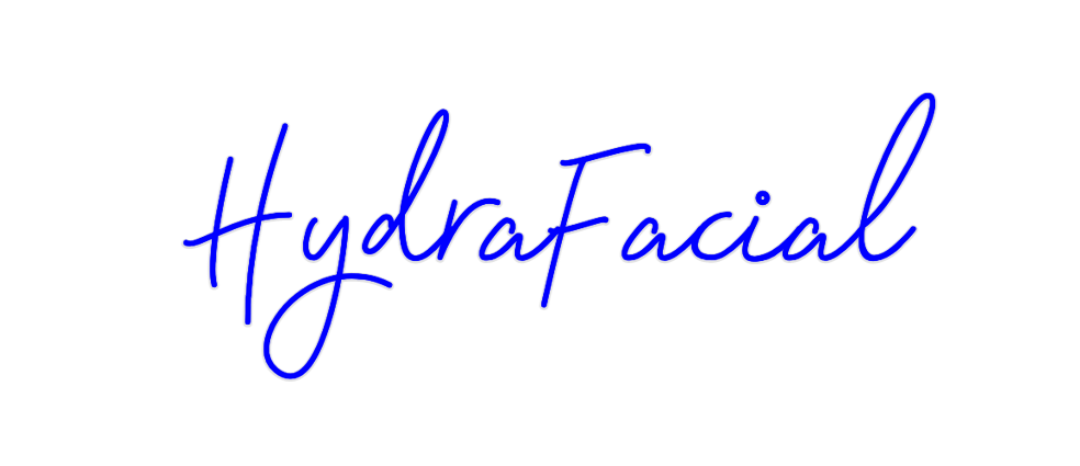 Create your Neon Sign HydraFacial