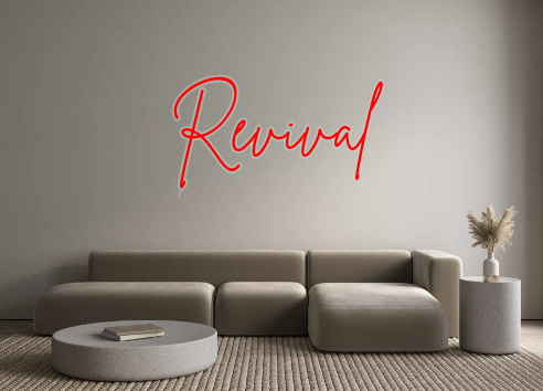 Create your Neon Sign Revival