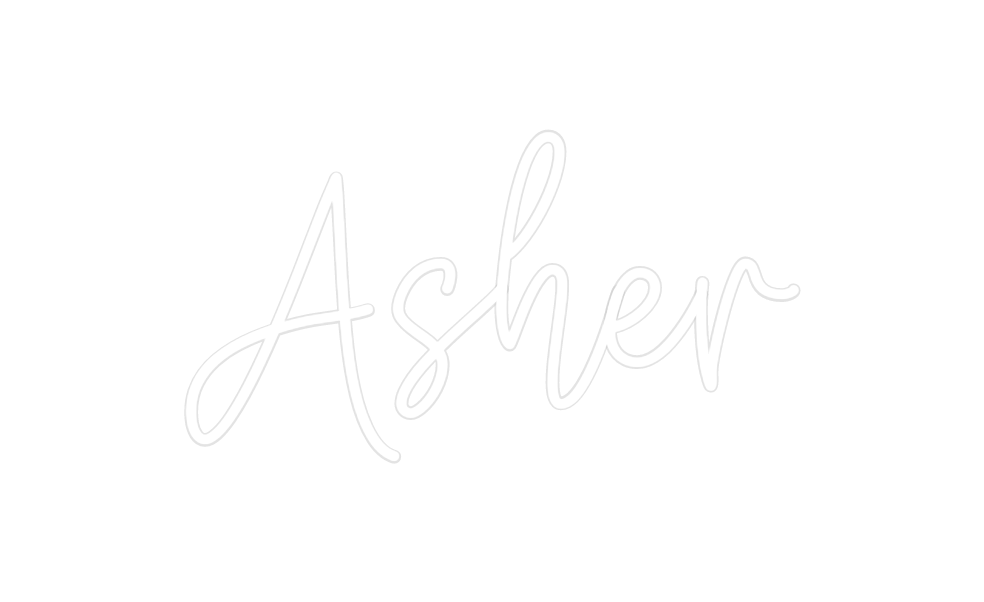 Create your Neon Sign Asher