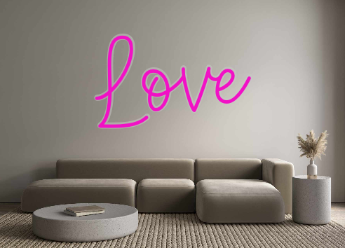 Create your Neon Sign Love