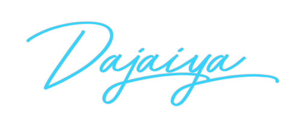 Create your Neon Sign Dajaiya