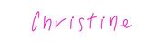 Create your Neon Sign Christine