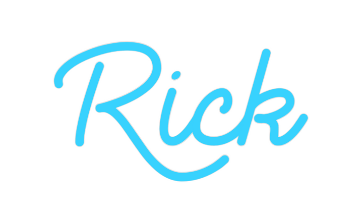 Create your Neon Sign Rick