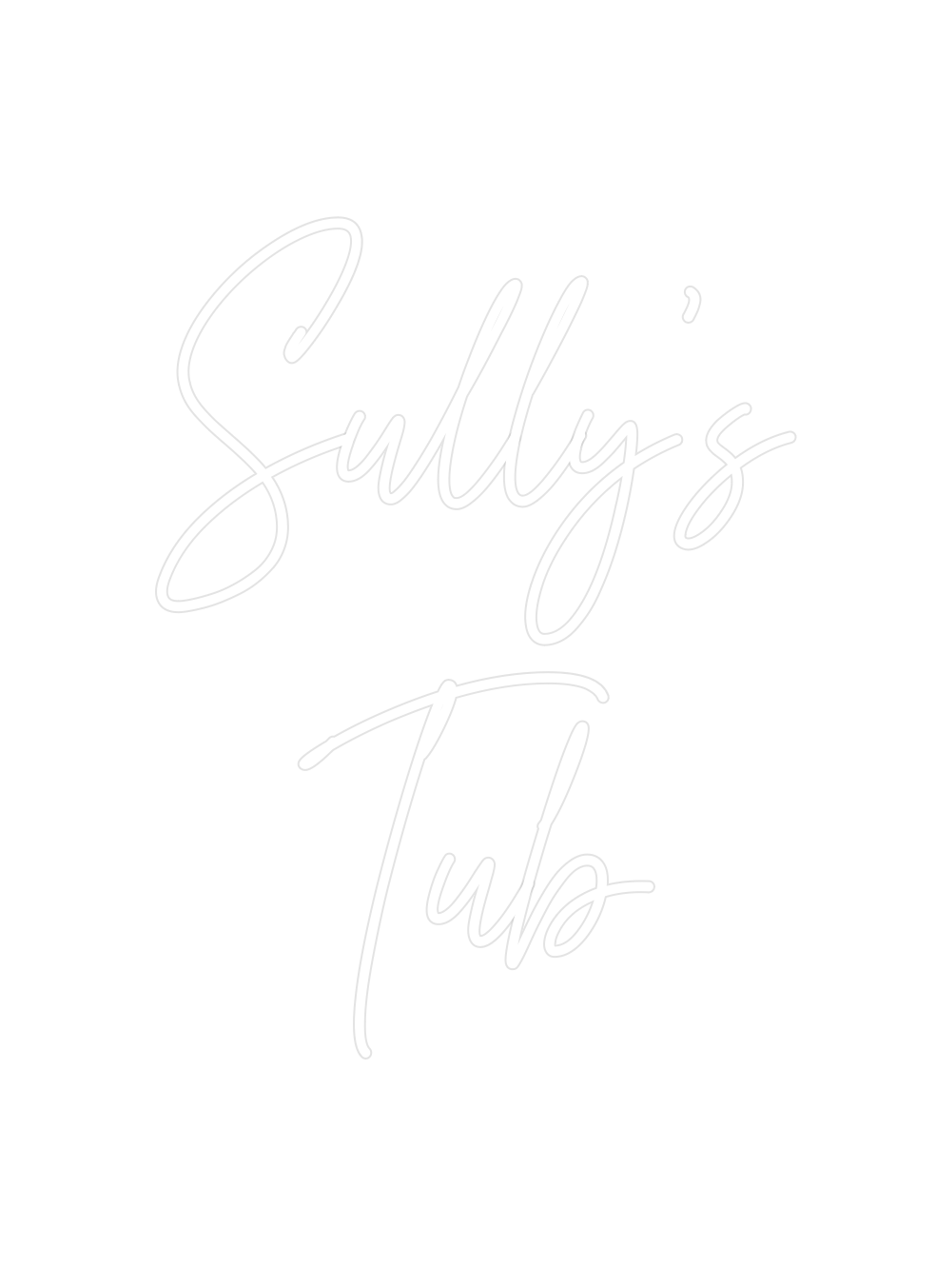 Create your Neon Sign Sully’s 
Tub