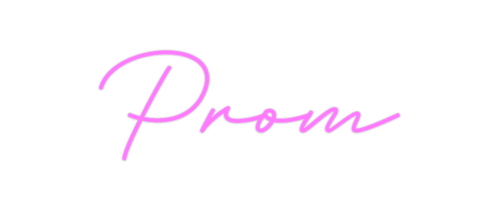 Create your Neon Sign Prom