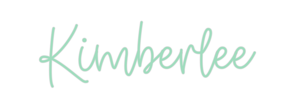 Create your Neon Sign Kimberlee