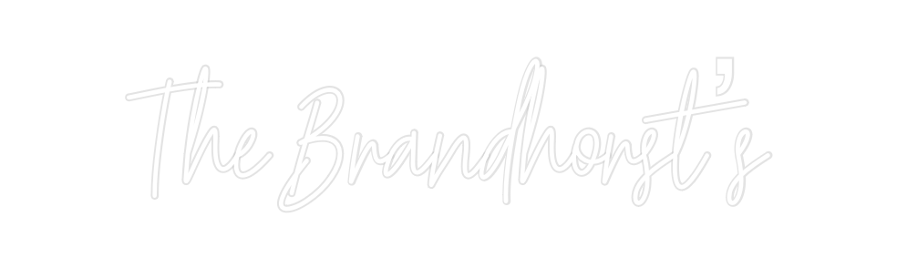 Create your Neon Sign The Brandhors...