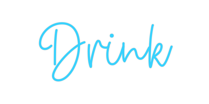 Create your Neon Sign Drink