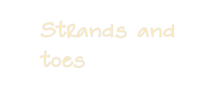 Create your Neon Sign Strands and
t...