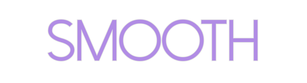 Create your Neon Sign Smooth