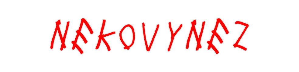 Create your Neon Sign NekoVynez