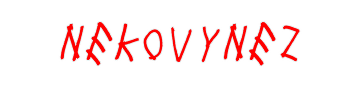 Create your Neon Sign NekoVynez