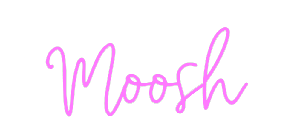Create your Neon Sign Moosh