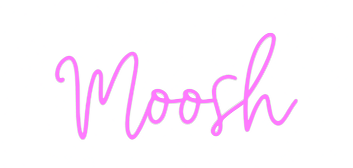 Create your Neon Sign Moosh