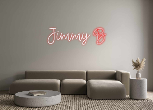 Create your Neon Sign Jimmy B