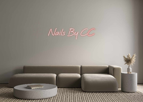 Create your Neon Sign Nails By CC
