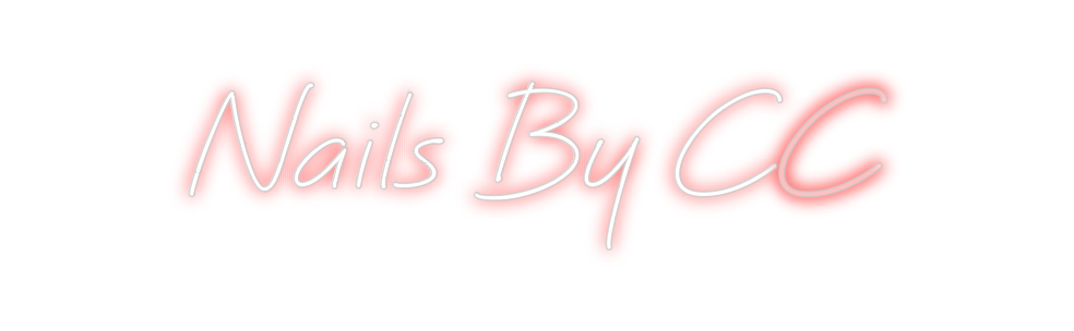 Create your Neon Sign Nails By CC