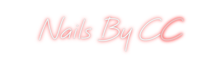 Create your Neon Sign Nails By CC