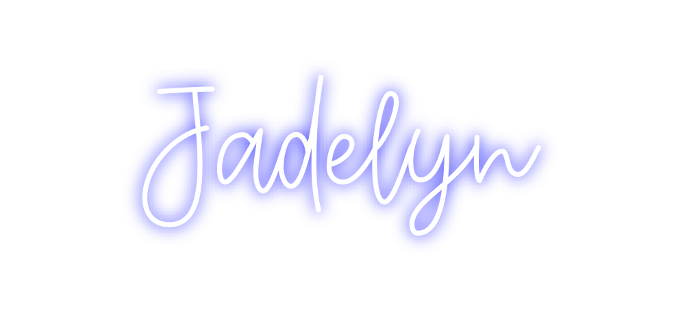 Create your Neon Sign Jadelyn