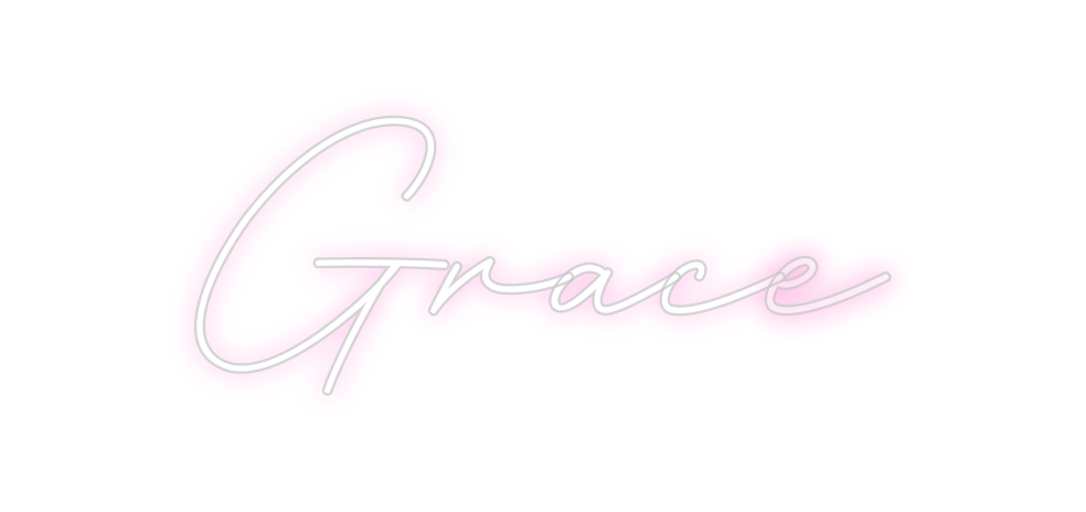 Create your Neon Sign Grace