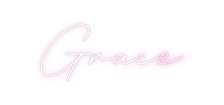 Create your Neon Sign Grace