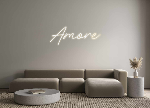 Create your Neon Sign Amore
