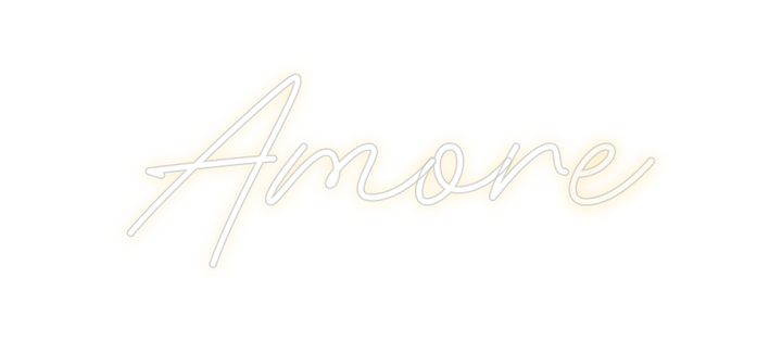 Create your Neon Sign Amore
