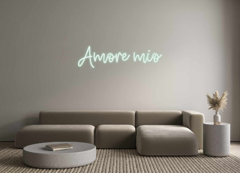 Create your Neon Sign Amore mio