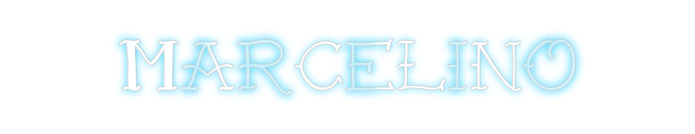 Create your Neon Sign Marcelino