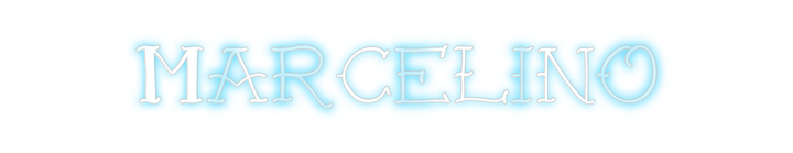 Create your Neon Sign Marcelino