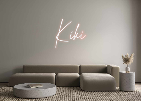 Create your Neon Sign Kiki