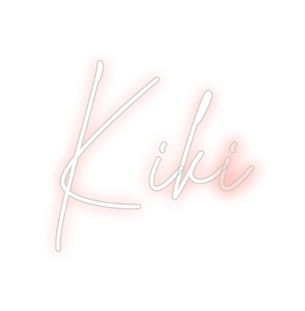Create your Neon Sign Kiki