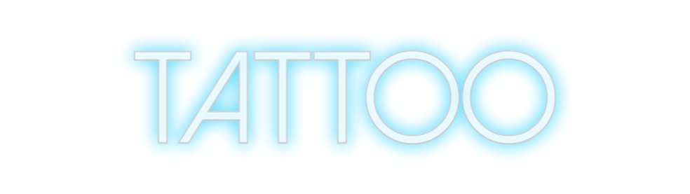 Create your Neon Sign Tattoo