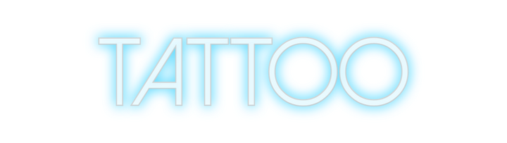Create your Neon Sign Tattoo