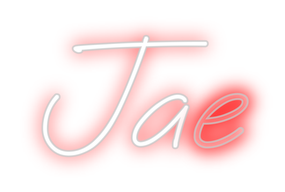 Create your Neon Sign Jae