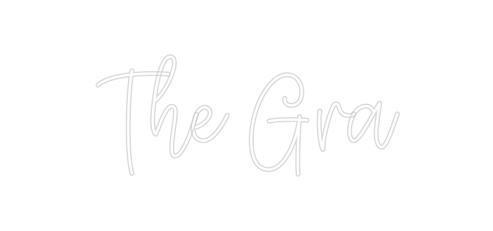 Create your Neon Sign The Gra