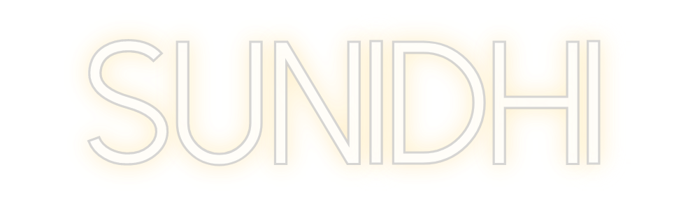 Create your Neon Sign Sunidhi