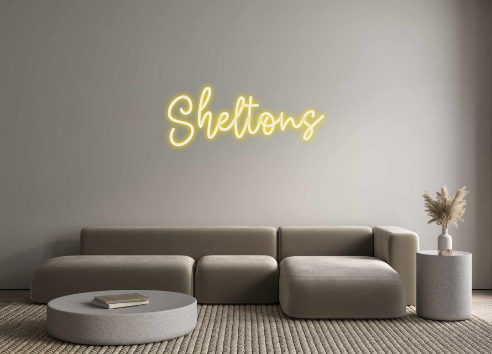 Create your Neon Sign Sheltons
