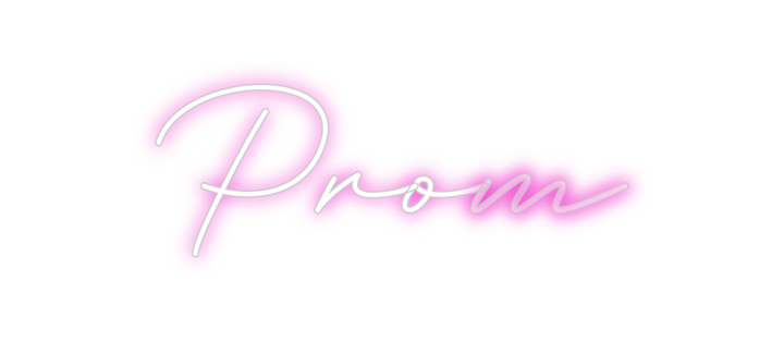 Create your Neon Sign Prom