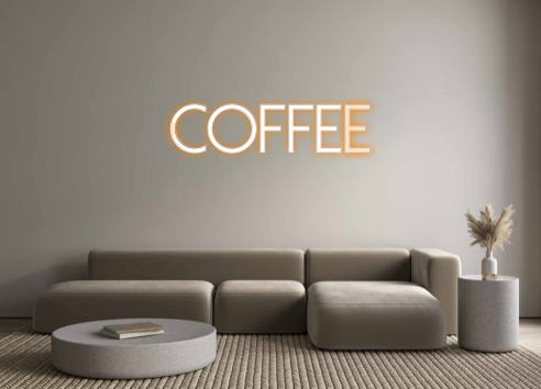 Create your Neon Sign Coffee