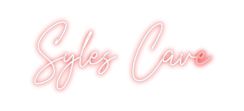Create your Neon Sign Syles Cave