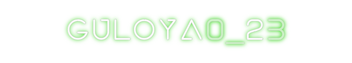 Create your Neon Sign GULOYA0_23