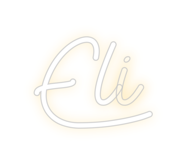 Create your Neon Sign Eli