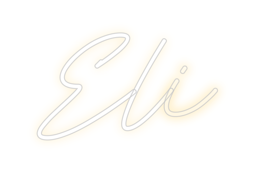 Create your Neon Sign Eli - MK Neon