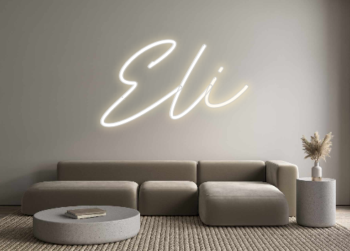 Create your Neon Sign Eli