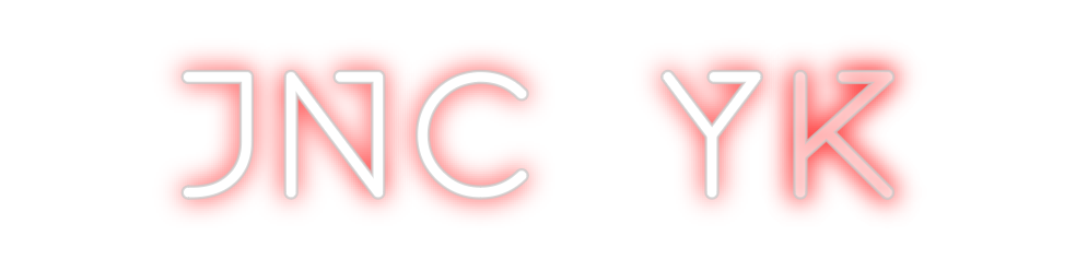 Create your Neon Sign JNC YK