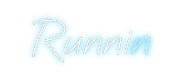 Create your Neon Sign Runnin