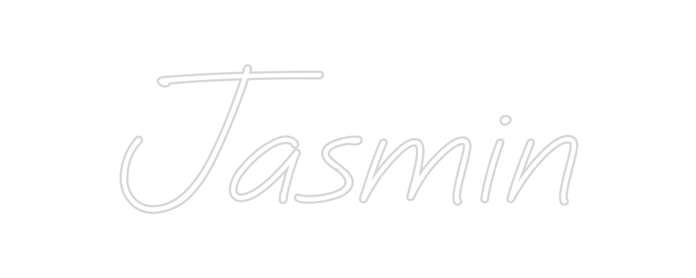 Create your Neon Sign Jasmin