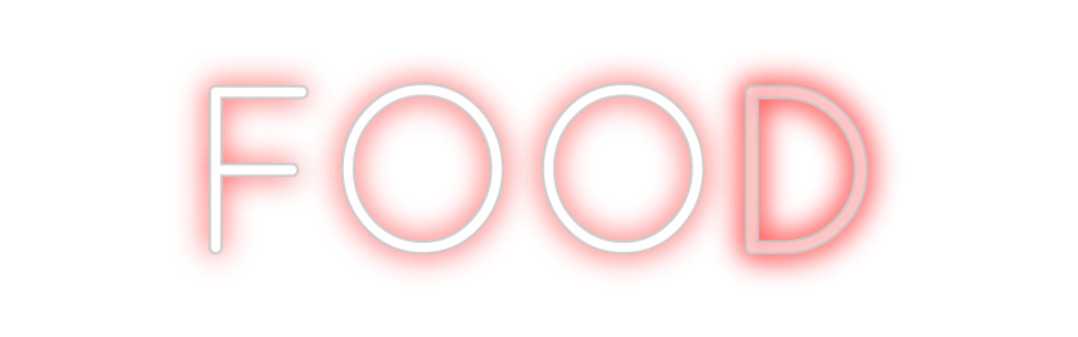Create your Neon Sign FOOD
